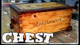 Antique Storage Chest for Leatherworking [upl. by Jemimah897]