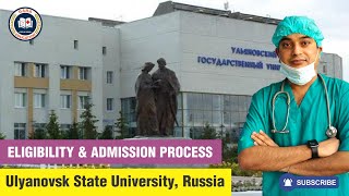 Ulyanovsk State University Russia  MBBS in Russia  Admission Process  MBBS Abroad  Dr Ram [upl. by Hirasuna574]