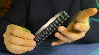 ASMR Hair Comb Sounds Very Tingly Binaural [upl. by Pliam145]