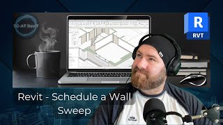 Revit Schedule a Wall Sweep [upl. by Namzaj984]