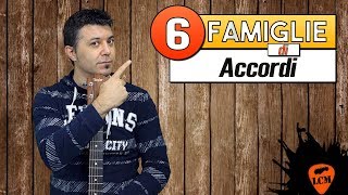 6 Famiglie di Accordi Per Chitarra Indispensabili [upl. by Aenyl]