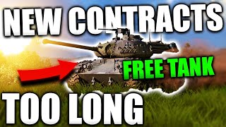 Two NEW Contracts For Free Tanks World of Tanks Console NEWS [upl. by Hahn]