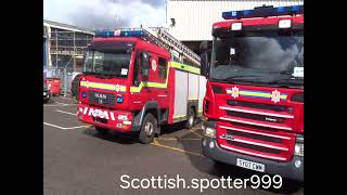 sfrs dingwall retained station appliances light demo [upl. by Tranquada389]