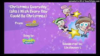 REQUESTED SpongeBob sings “I Wish Every Day Could Be Christmas” or Christmas Everyday [upl. by Helms]