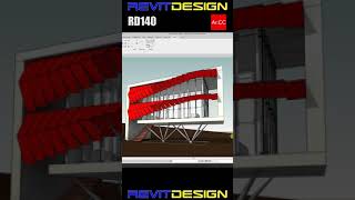 Revit Kinetic Panel Facade Shorts [upl. by Libbna739]