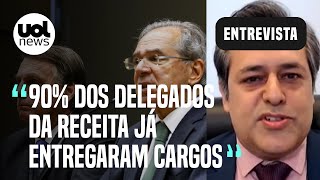 Orçamento 90 dos delegados da Receita entregaram cargos e há risco de paralisação diz sindicato [upl. by Dnama]