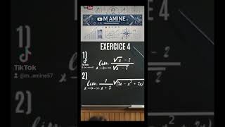 Exercice limite de fonction maths education exam [upl. by Teece922]