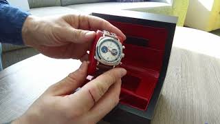 Unboxing of Geckota C1 Racing Chronograph 4K Video [upl. by Ahseinaj]