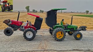 Tractor or Fortuner best competition  Car video  Tractor cartoon video 2024 [upl. by Yecac]