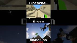 Dream Minecraft vs animation [upl. by Biel]