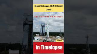 Behind the Scenes SSLVD3 Rocket Launch in Timelapse Spacev3x shorts [upl. by Sidoma]