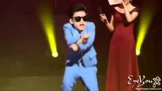 Gangnam style open stage performance by young boy World recorded HD [upl. by Hillinck]