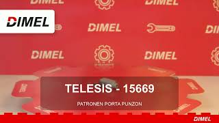 TELESIS 15669 AB LAGER PATRONEN PORTA PUNZON [upl. by Niram652]