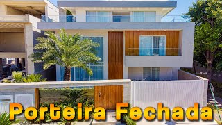 CASA CONTEMPORÂNEA TOTALMENTE DECORADA À VENDA PORTEIRA FECHADA NO RECREIO  MULLER IMOVEIS RJ [upl. by Docilu]