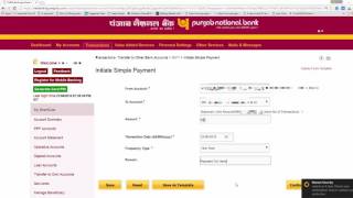 PNB Net Banking  NEFT Payment Transfer To Other Bank Through Internet Banking [upl. by Millham]