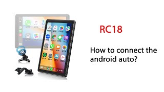 Apple Carplay RC17 How to connect the android auto [upl. by Lattimer]