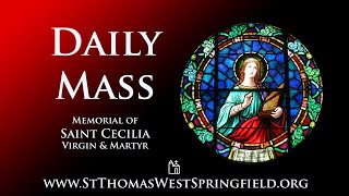 Daily Mass Friday November 22 2024 [upl. by Eiram810]