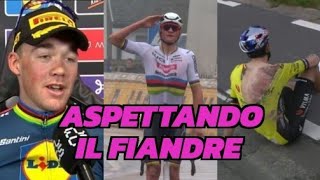 Aspettando il Giro delle Fiandre 2024 chi può battere Van Der Poel [upl. by Helsell424]