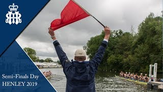 SemiFinals Day  Henley Royal Regatta 2019 [upl. by Ynohtona]