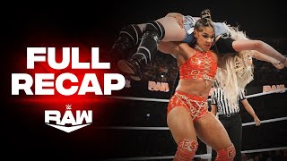 Full Raw highlights Nov 11 2024 [upl. by Akirehs]