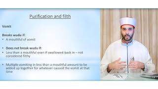 04  Hanafi Fiqh  Filth And Nullifiers of Wudu [upl. by Hamilah450]