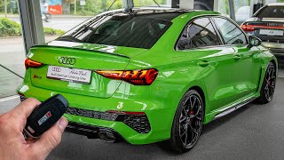 2023 Audi RS3 Limousine 400hp  Sound amp Visual Review [upl. by Heiner]