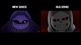 NEW 2023 vs OLD 2018  DUSTTALE  Stronger Than You Animation [upl. by Yllitnahc]