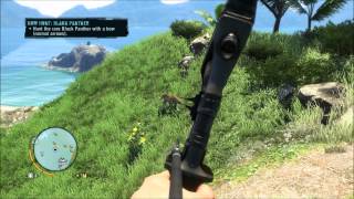 Far Cry 3  Path Of The Hunter Quest Black Panther PC [upl. by Morton160]