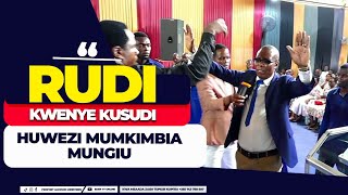 Kamwe huwezi kumkimbia Mungu Rudi kwenye Kusudi [upl. by Maressa]