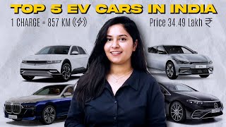 Top 5 Longest Range Electric Cars To Buy In India 2024  Best Electric Cars In Detail [upl. by Almire]