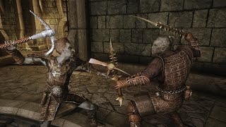 Durak vs Ralis Sedarys  Skyrim [upl. by Eednil]