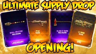 NEW FAMAS WEAPON MELEE WEAPONS amp ROCKET GUN  BLACK OPS 3 SUPPLY DROP OPENING BO3 Cryptokey [upl. by Haase]