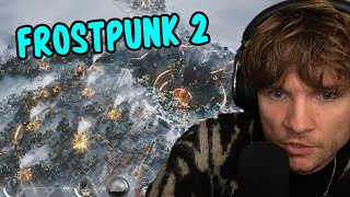 Teo plays Frostpunk 2 2 [upl. by Ahsinot]