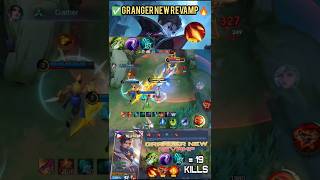 ✅GRANGER NEW REVAMP 2024 🔥😱 mobilelegends mlbb granger grangerrevamp shorts short reels [upl. by Lrac316]