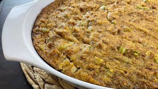 “THIS DELICIOUS AND SIMPLE SOUTHERN STYLE CORNBREAD DRESSING” [upl. by Ybbob164]