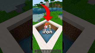 Starter Iron Farm In 1 Minute shorts [upl. by Darnell105]