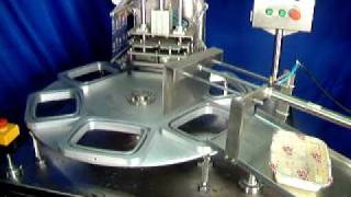 เครื่องซีลถาด Automatic Tray Seal Machine แพ็คถาด [upl. by Nalyac565]