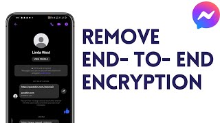 How To Remove End To End Encryption In Messenger [upl. by Alul]