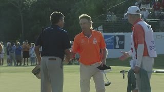 Bernhard Langer wins the Chubb Classic [upl. by Venetia]