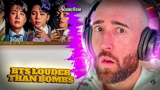 BTS  LOUDER THAN BOMBS RAPPER REACTION [upl. by Oam]