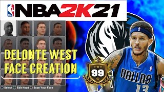 How to create Delonte West NBA2K21🔥 [upl. by Idahs]