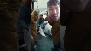 whale storiessailor dolphin heartwarmingstories shark ocean fishing video funny [upl. by Jegger]