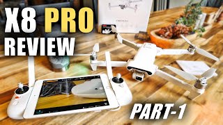 Fimi X8 Pro Drone Review  Part 1  Unboxing Setup Updating amp Comparison [upl. by Noteek234]