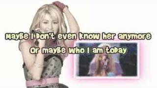 Hannah Montana  Every Part of Me Official Karaoke OnScreen Lyrics [upl. by Felicle]