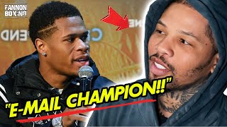 EXPOSED GERVONTA DAVIS quotELEVATEDquot AFTER DEVIN HANEY LIE EXPOSED TANK DIDNT CHANGEDEVIN DID [upl. by Xenia]