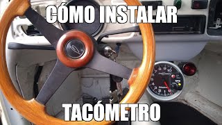 COMO INSTALAR TACOMETRO [upl. by Tabbie]