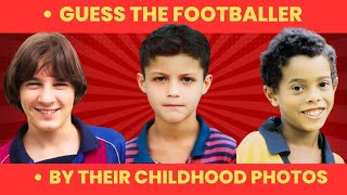 CAN YOU GUESS THESE KIDS 👶  FOOTBALL QUIZ 202425 [upl. by Hna127]