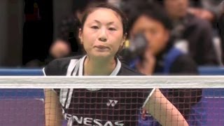 Badminton 三谷美菜津NTT東 vs 伊東可奈ﾙﾈｻｽ3G ﾊﾞﾄﾞﾐﾝﾄﾝ日本ﾘｰｸﾞ 20131229 [upl. by Etnohs395]