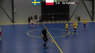 SVERIGE  POLEN FUTSAL EM DAMER [upl. by Ajidahk]