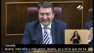 27102016 Los refranes del congreso Rajoy quotAitor te dejo mi tratorquot [upl. by Gorden]